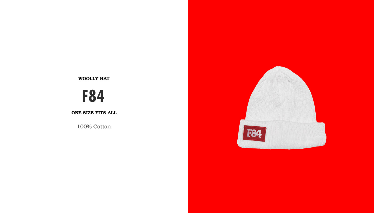 Fire1984 Woolly hat / f84