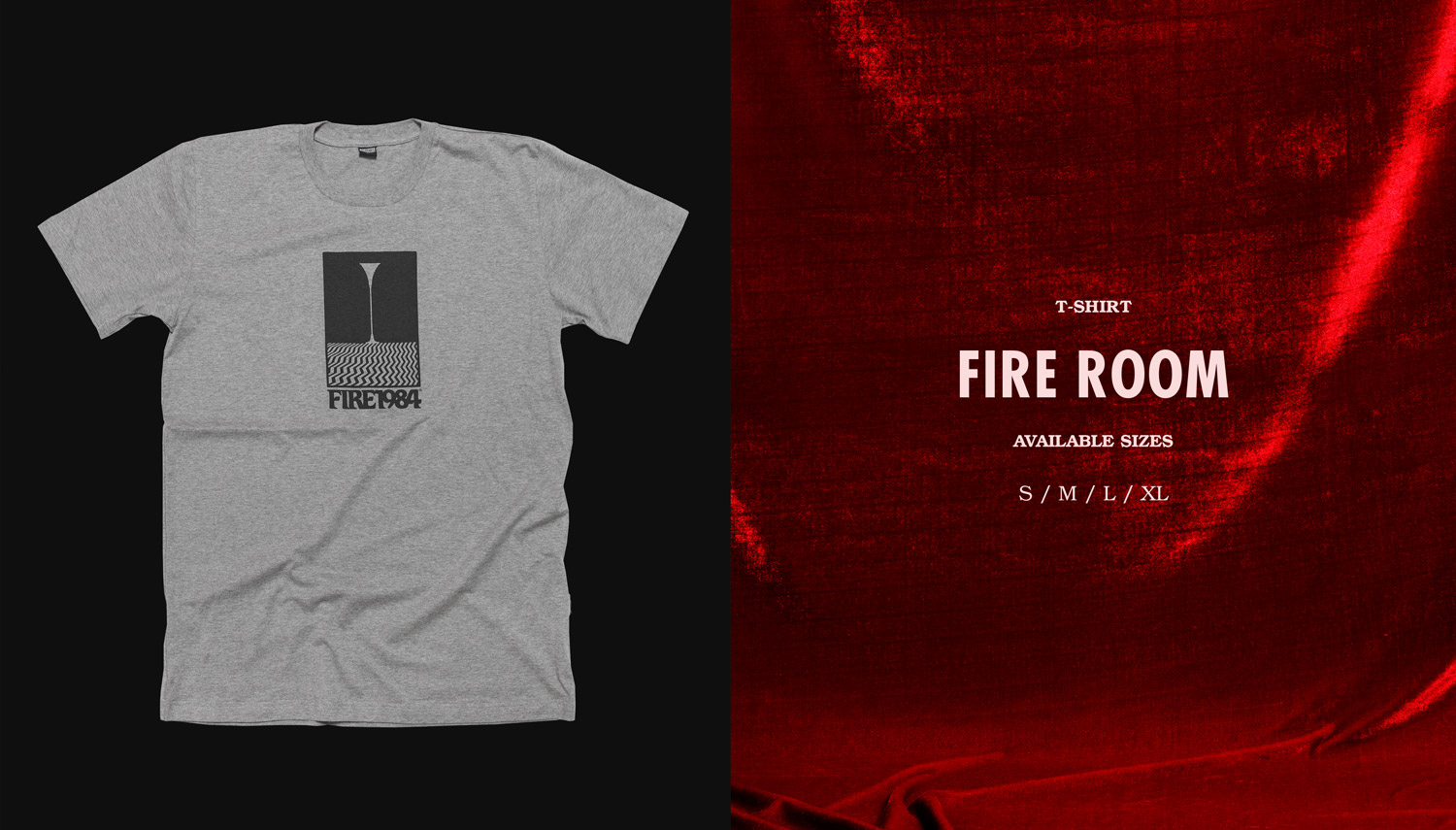 Fire1984 t-shirt Fire Room